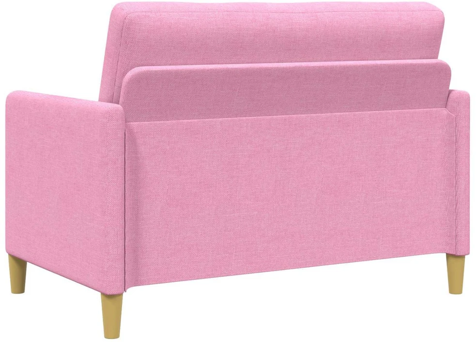 Sofa su saugojimo vieta Rožinė 122 x 78 x 87 cm Poliesteris