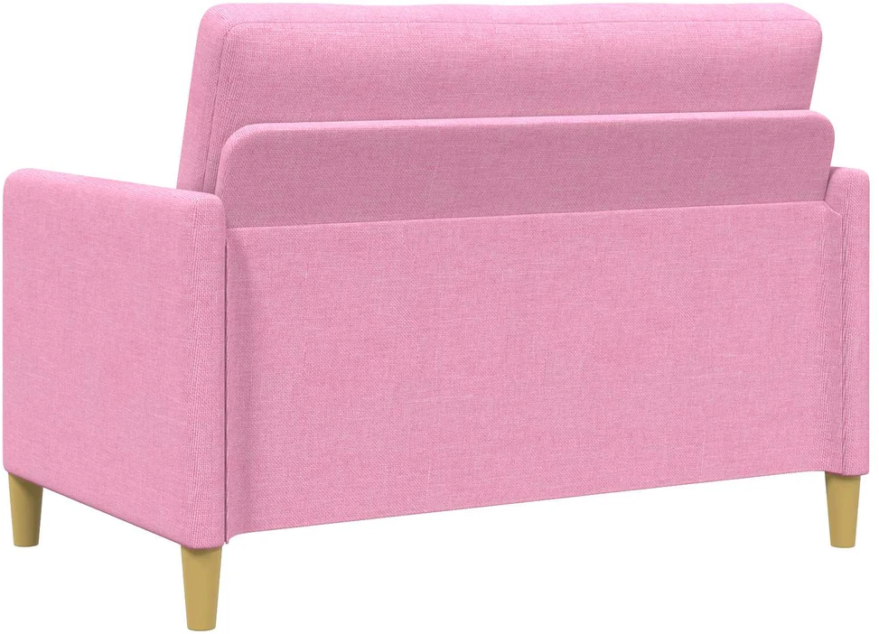 Sofa su saugojimo vieta Rožinė 122 x 78 x 87 cm Poliesteris