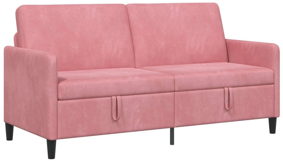 Sofa su saugojimo vieta Rožinė 172 x 78 x 87 cm Poliesteris