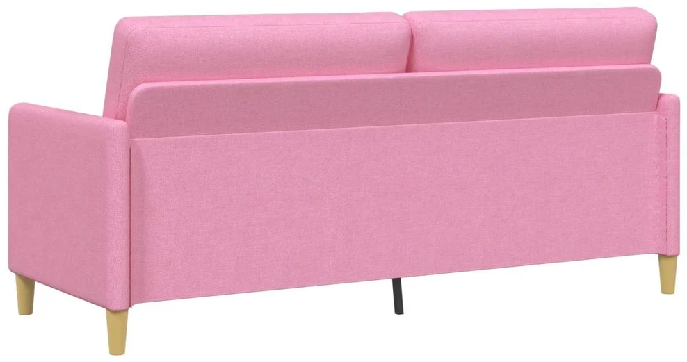 Sofa su saugojimo vieta Rožinė 192 x 78 x 87 cm Poliesteris