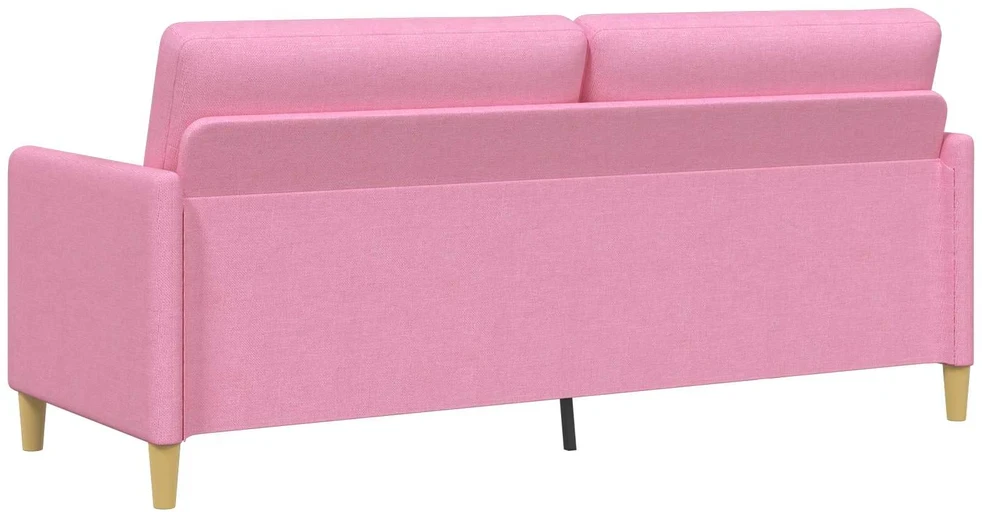 Sofa su saugojimo vieta Rožinė 192 x 78 x 87 cm Poliesteris
