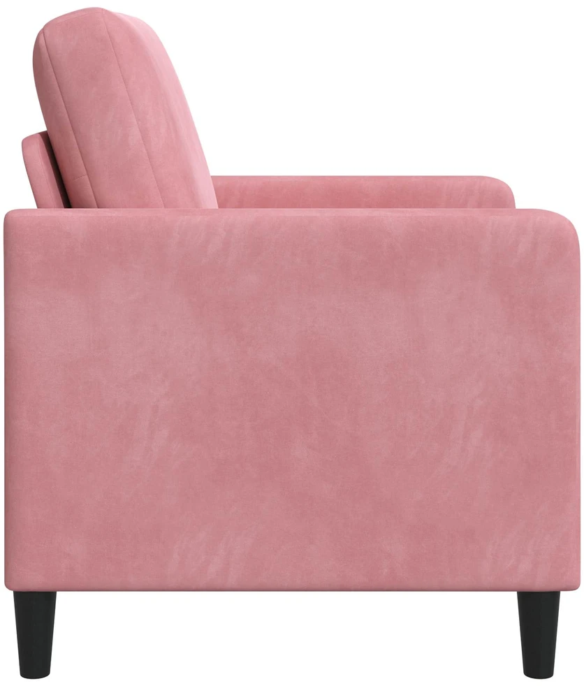 Sofa su saugojimo vieta Rožinė 72 x 78 x 87 cm Poliesteris