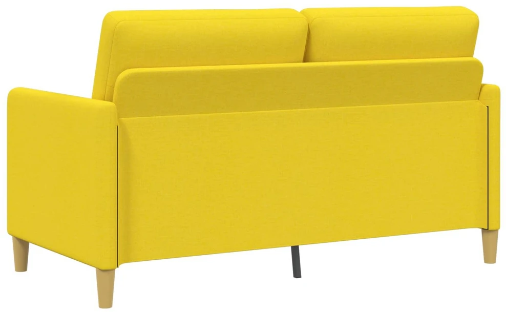 Sofa su saugojimo vieta Šviesi geltona 152 x 78 x 87 cm