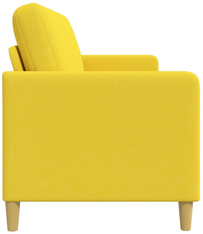 Sofa su saugojimo vieta Šviesi geltona 172 x 78 x 87 cm
