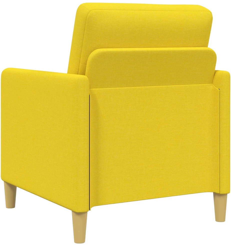 Sofa su saugojimo vieta Šviesi geltona 72 x 78 x 87 cm