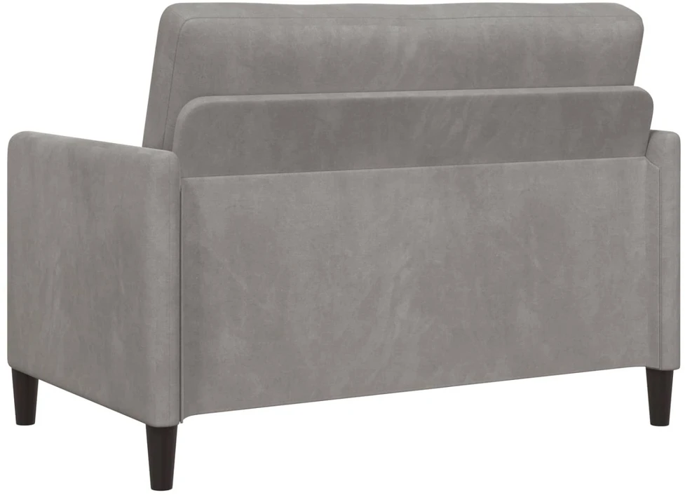 Sofa su saugojimo vieta Šviesiai pilka 122 x 78 x 87 cm