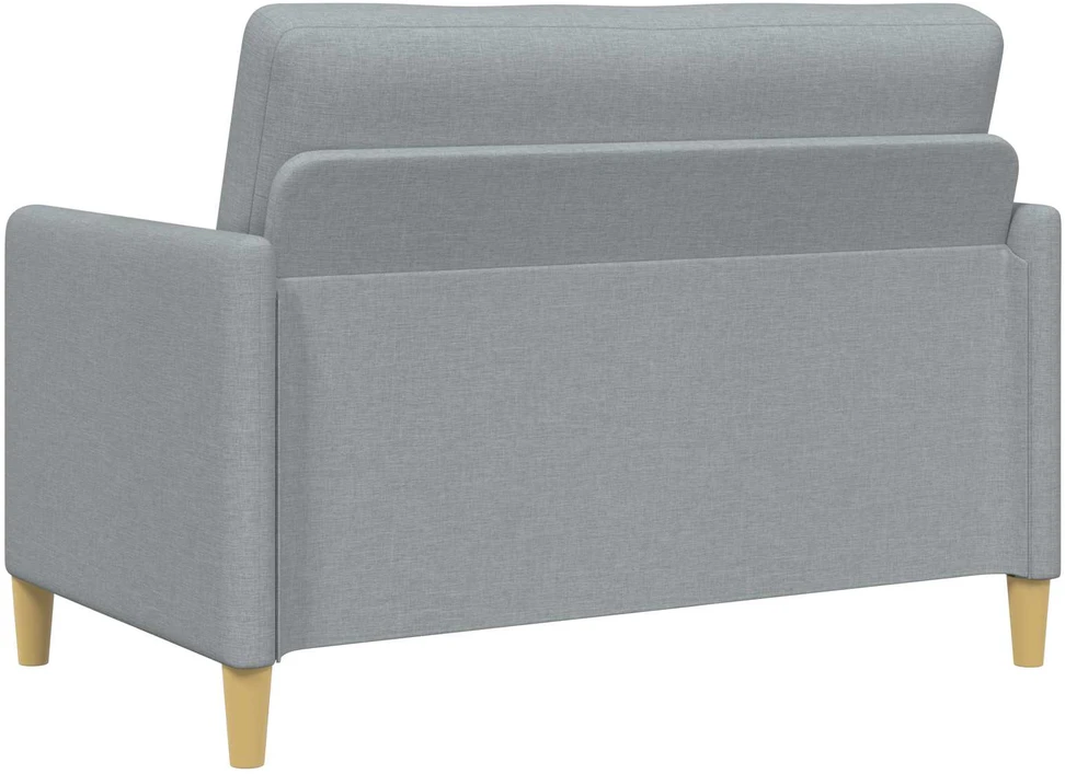 Sofa su saugojimo vieta Šviesiai pilka 122 x 78 x 87 cm