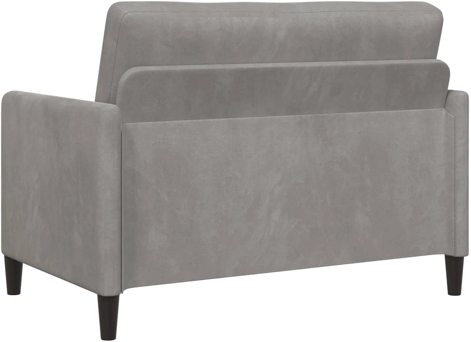 Sofa su saugojimo vieta Šviesiai pilka 122 x 78 x 87 cm