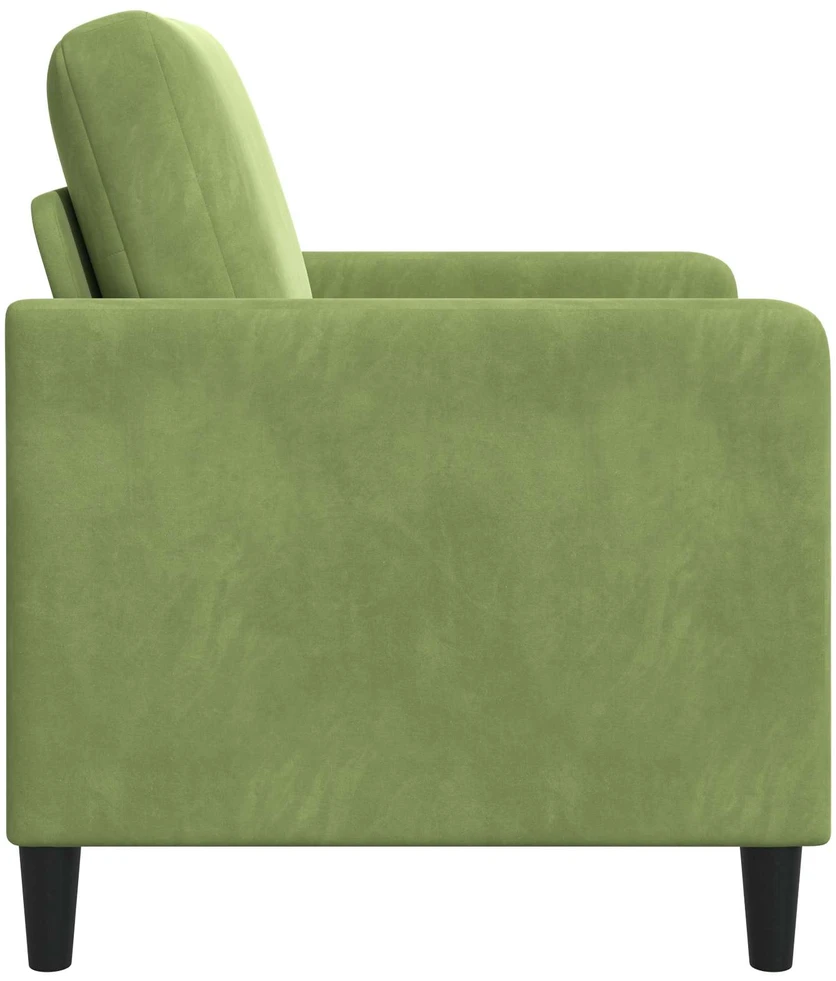 Sofa su saugojimo vieta Šviesiai žalia 122 x 78 x 87 cm