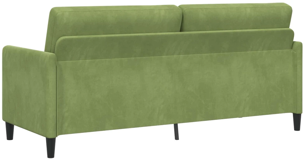 Sofa su saugojimo vieta Šviesiai žalia 192 x 78 x 87 cm