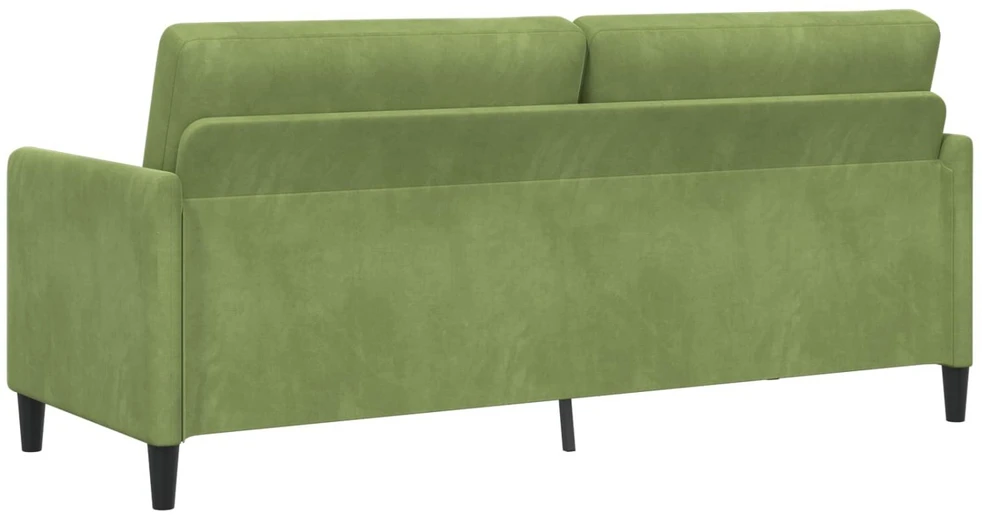 Sofa su saugojimo vieta Šviesiai žalia 192 x 78 x 87 cm