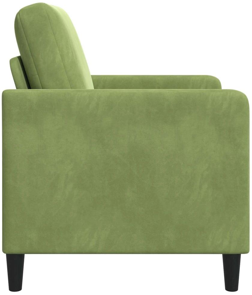 Sofa su saugojimo vieta Šviesiai žalia 72 x 78 x 87 cm