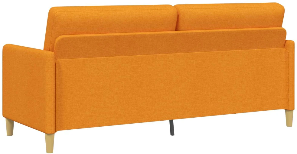 Sofa su saugojimo vieta Tamsiai geltona 192 x 78 x 87 cm