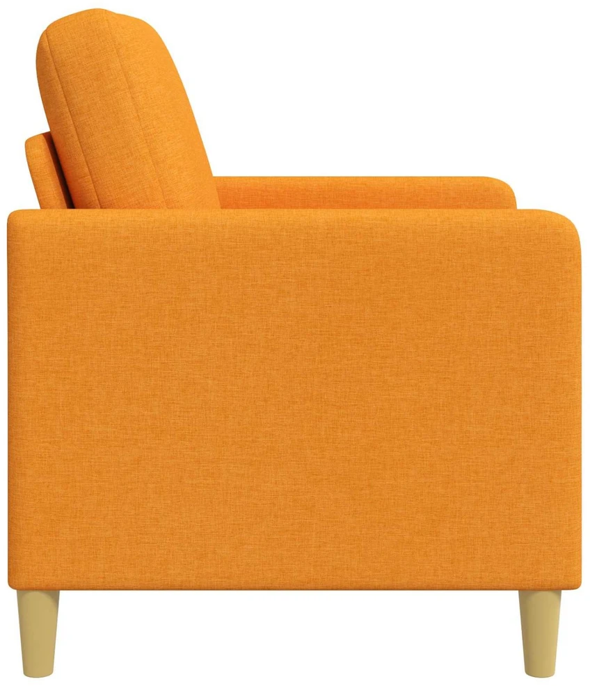 Sofa su saugojimo vieta Tamsiai geltona 72 x 78 x 87 cm
