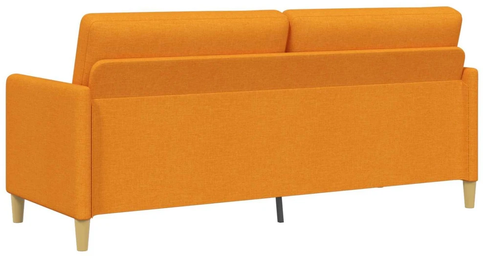 Sofa su saugojimo vieta Tamsiai geltona 192 x 78 x 87 cm