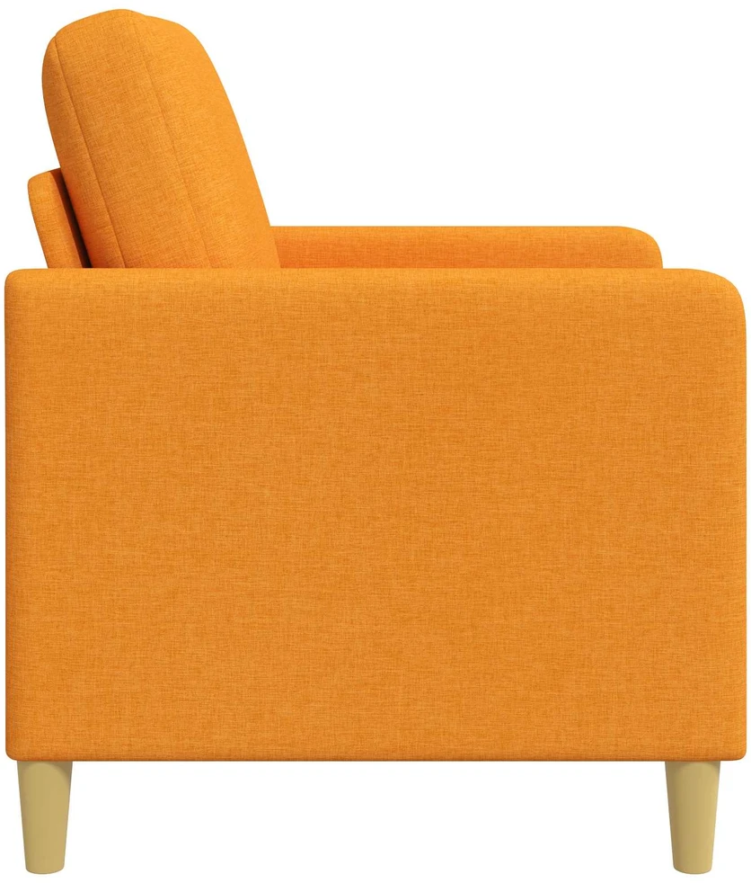 Sofa su saugojimo vieta Tamsiai geltona 122 x 78 x 87 cm