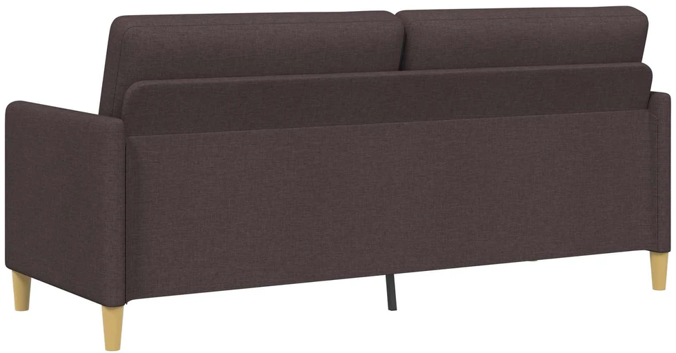 Sofa su saugojimo vieta Tamsiai rudas 192 x 78 x 87 cm