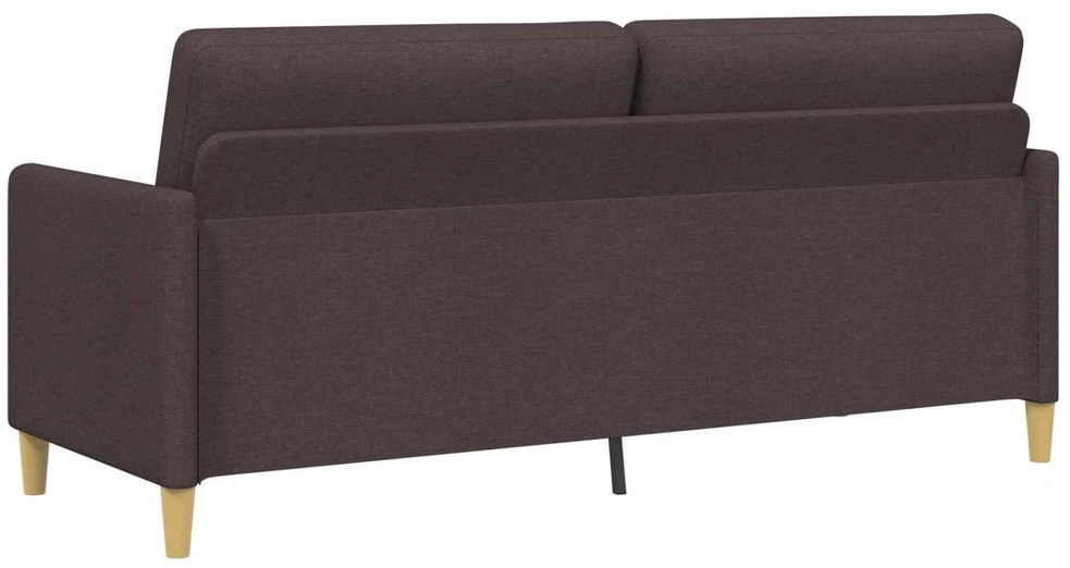 Sofa su saugojimo vieta Tamsiai rudas 192 x 78 x 87 cm