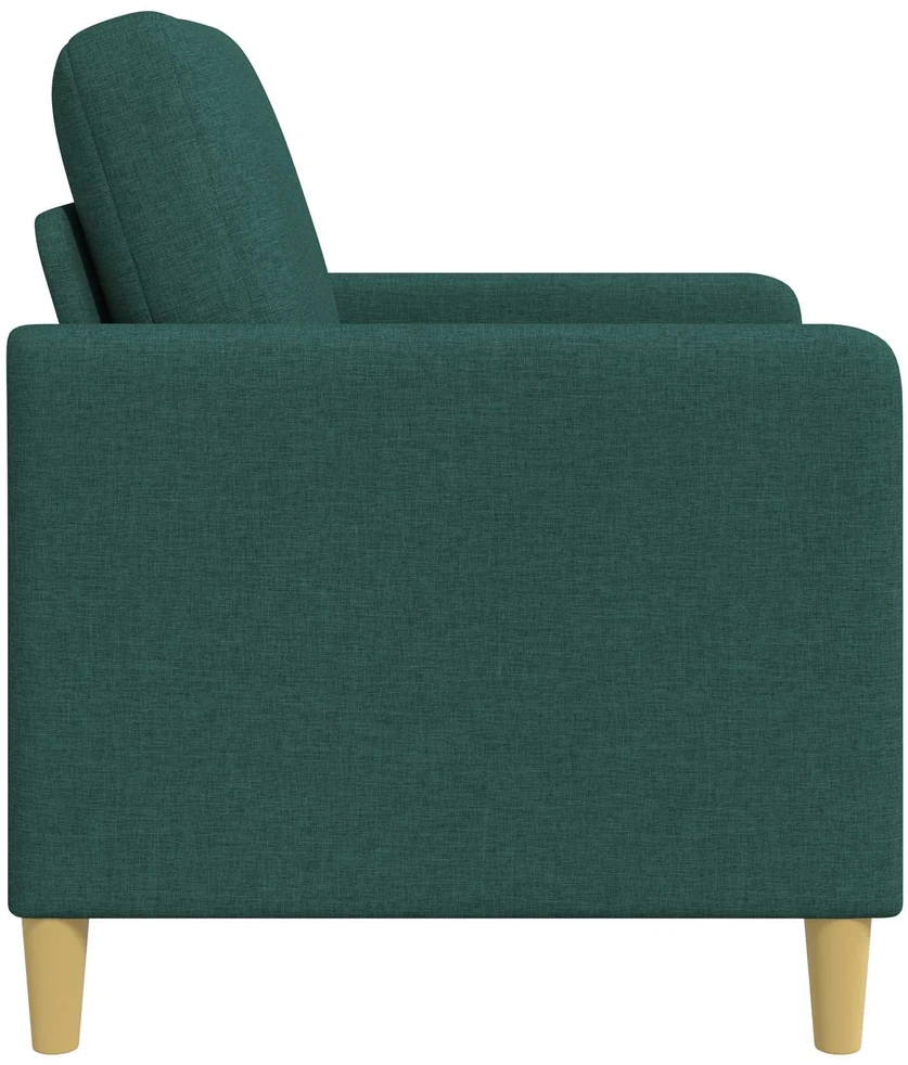 Sofa su saugojimo vieta Tamsiai žalia 122 x 78 x 87 cm