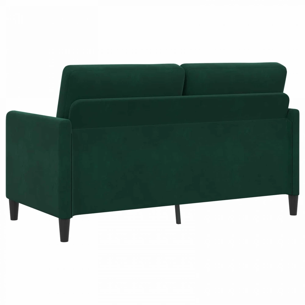 Sofa su saugojimo vieta Tamsiai žalia 152 x 78 x 87 cm