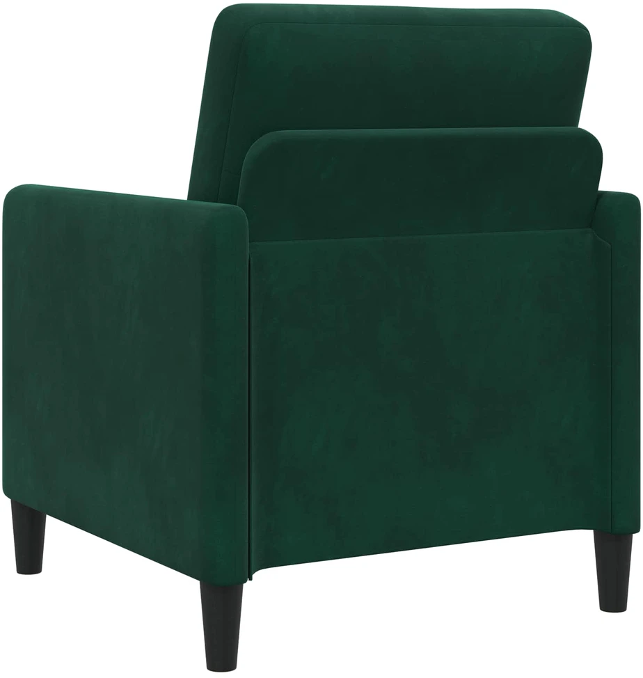 Sofa su saugojimo vieta Tamsiai žalia 72 x 78 x 87 cm