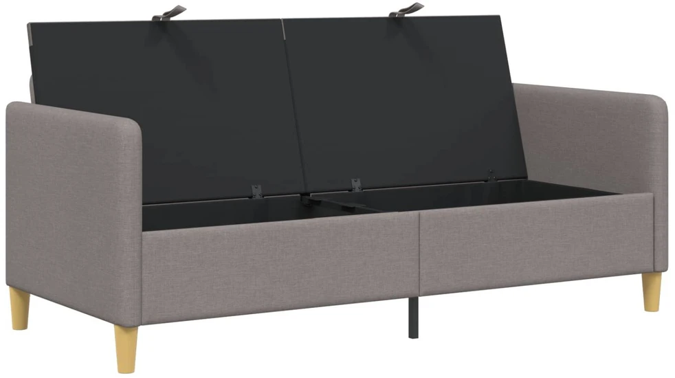 Sofa su saugojimo vieta Taupe 172 x 78 x 87 cm Poliesteris
