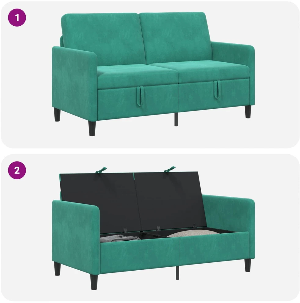 Sofa su saugojimo vieta Turkio 152 x 78 x 87 cm Poliesteris