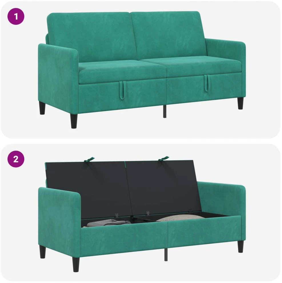 Sofa su saugojimo vieta Turkio 172 x 78 x 87 cm Poliesteris