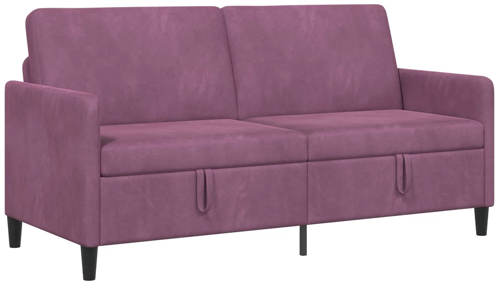 Sofa su saugojimo vieta Violetinė 172 x 78 x 87 cm Poliesteris