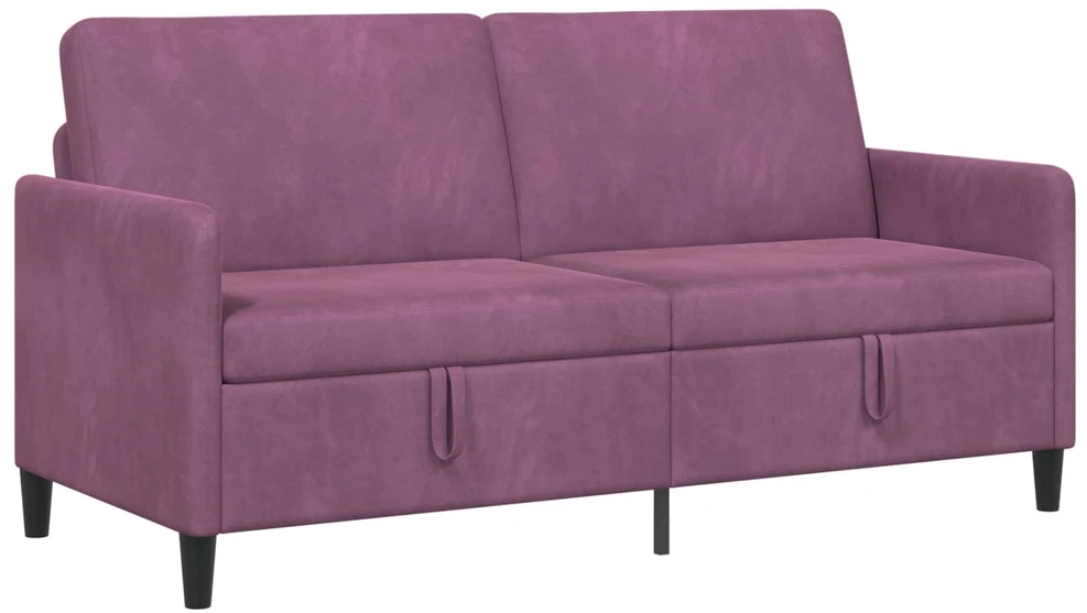 Sofa su saugojimo vieta Violetinė 172 x 78 x 87 cm Poliesteris