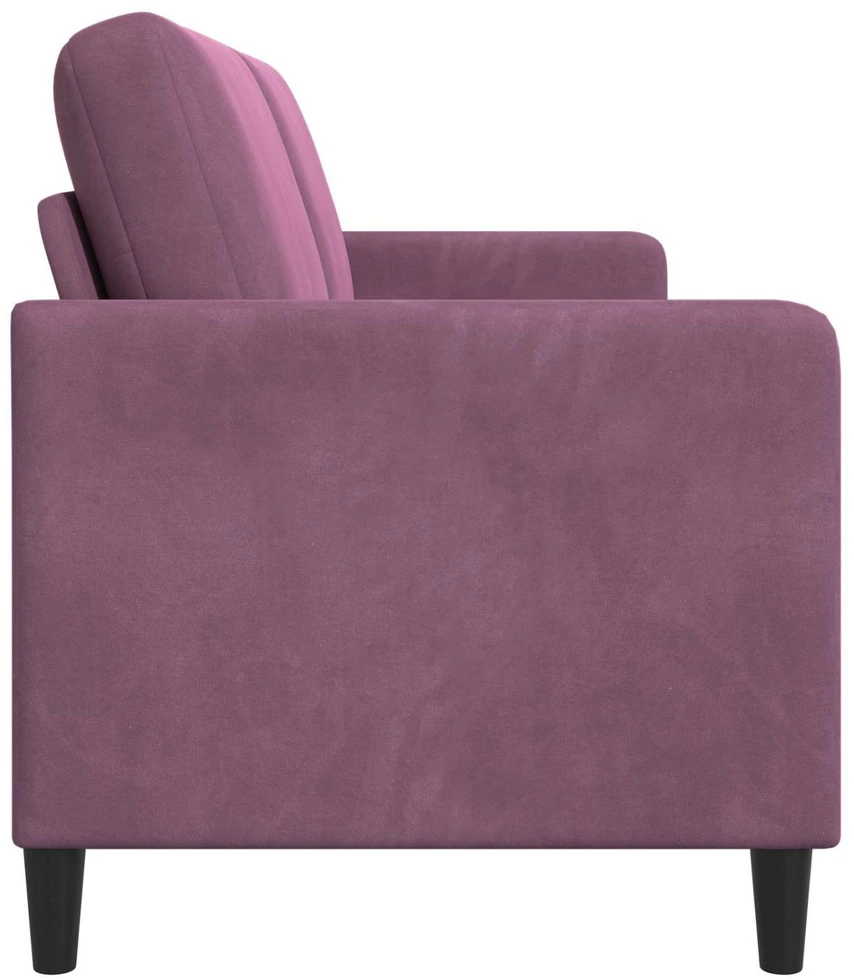 Sofa su saugojimo vieta Violetinė 192 x 78 x 87 cm Poliesteris