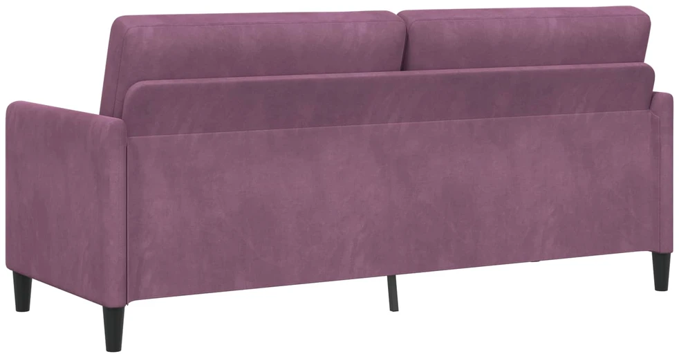 Sofa su saugojimo vieta Violetinė 192 x 78 x 87 cm Poliesteris