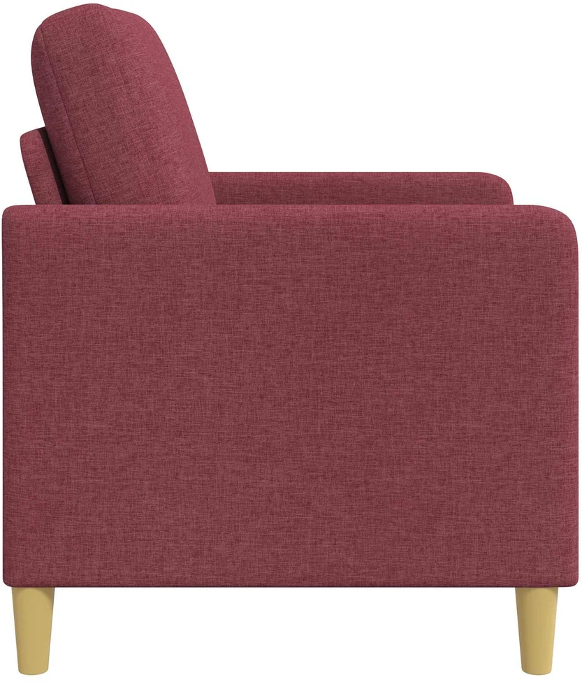 Sofa su saugojimo vieta Vyno raudona 122 x 78 x 87 cm
