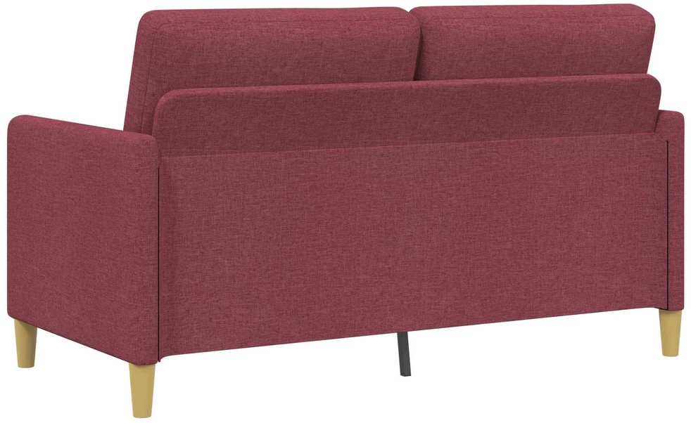 Sofa su saugojimo vieta Vyno raudona 152 x 78 x 87 cm
