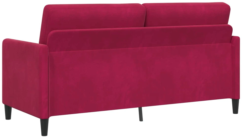 Sofa su saugojimo vieta Vyno raudona 172 x 78 x 87 cm