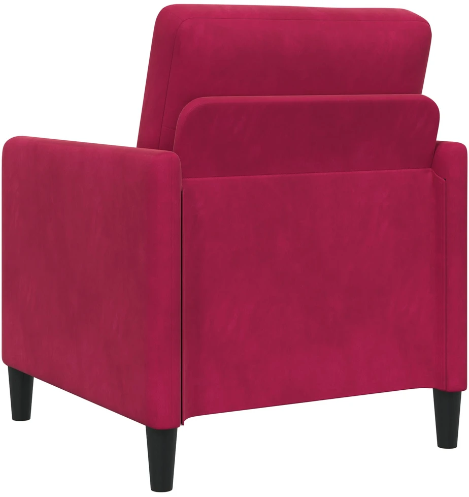 Sofa su saugojimo vieta Vyno raudona 72 x 78 x 87 cm