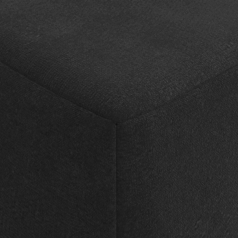 Sofa Sulankstomas Sofos Lova Juoda 60 x 70 x 41 cm Audinys