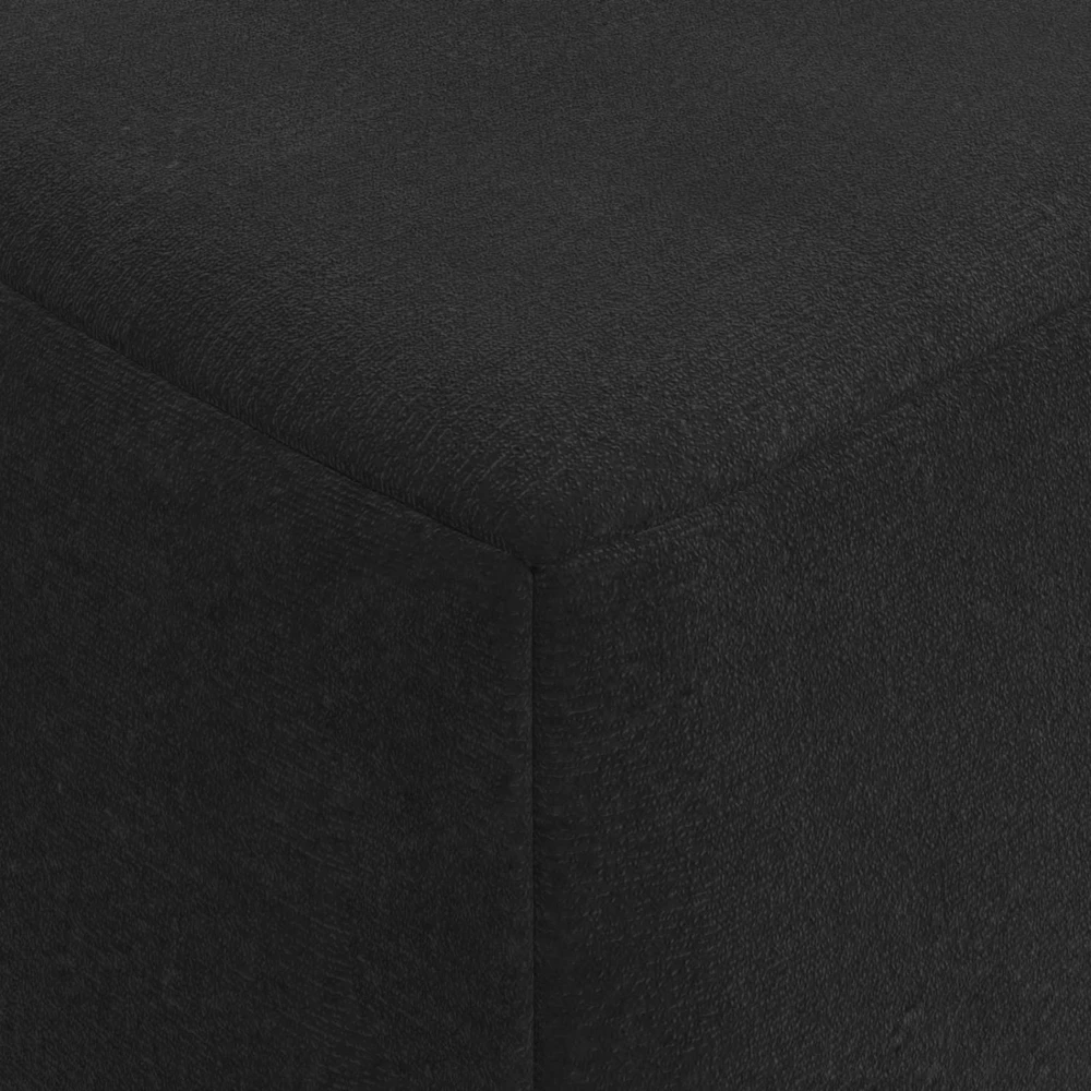 Sofa Sulankstomas Sofos Lova Juoda 60 x 70 x 41 cm Audinys