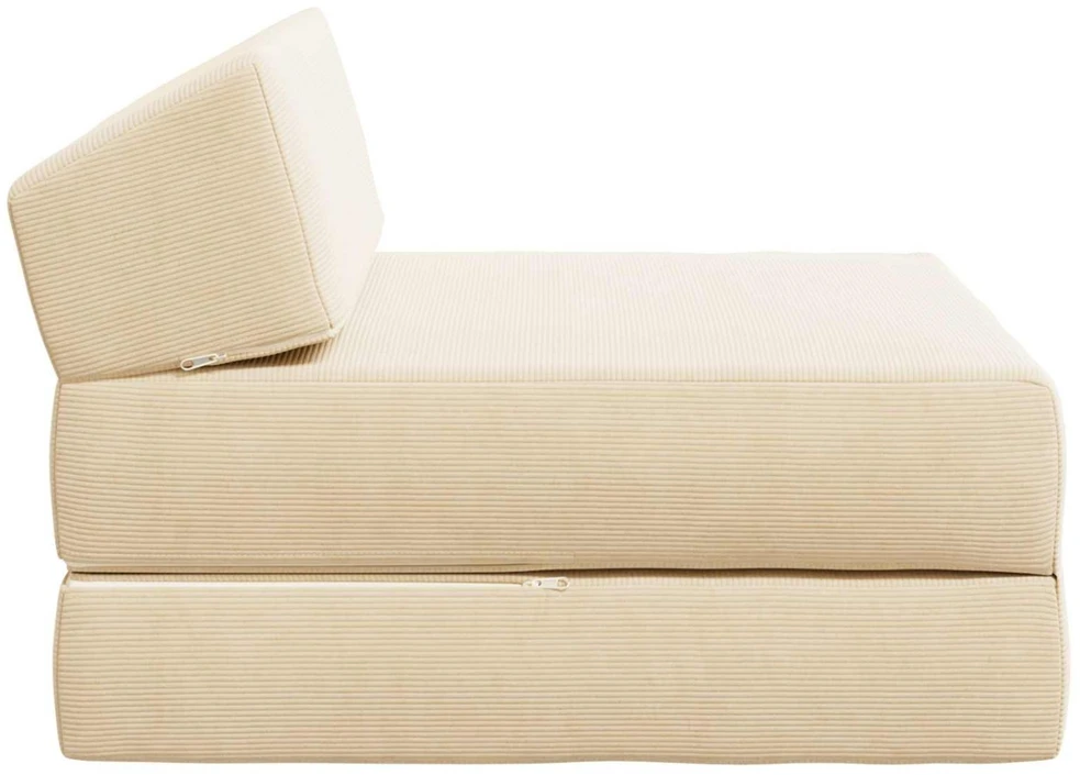 Sofa Sulankstomas Sofos Lova Kreminė 60 x 70 x 41 cm Audinys