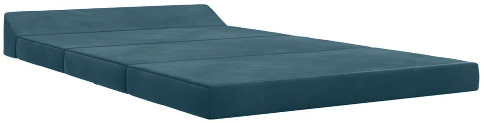 Sofa Sulankstomas Sofos Lova Mėlyna 120 x 60 x 49 cm Audinys