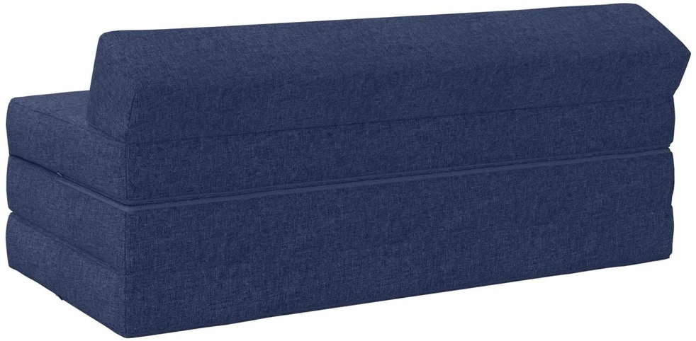 Sofa Sulankstomas Sofos Lova Mėlyna 120 x 60 x 49 cm Audinys