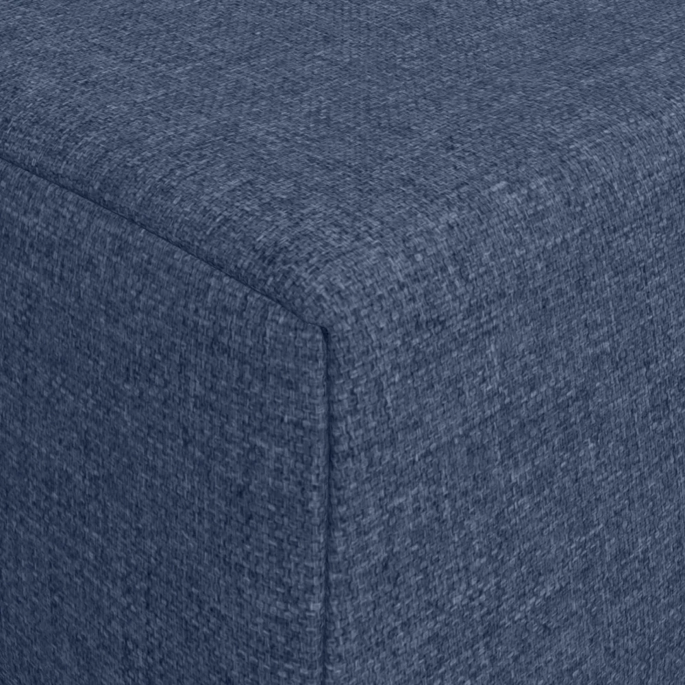 Sofa Sulankstomas Sofos Lova Mėlyna 200 x 70 x 10 cm Audinys