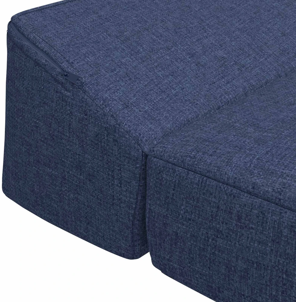 Sofa Sulankstomas Sofos Lova Mėlyna 70 x 60 x 49 cm Audinys