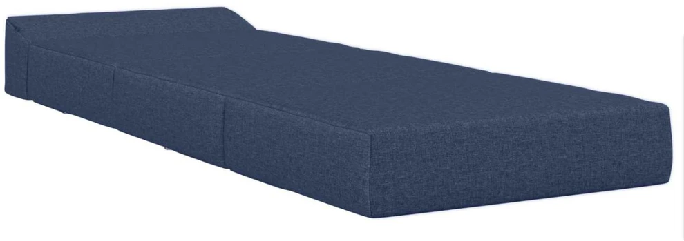 Sofa Sulankstomas Sofos Lova Mėlyna 200 x 70 x 10 cm Audinys