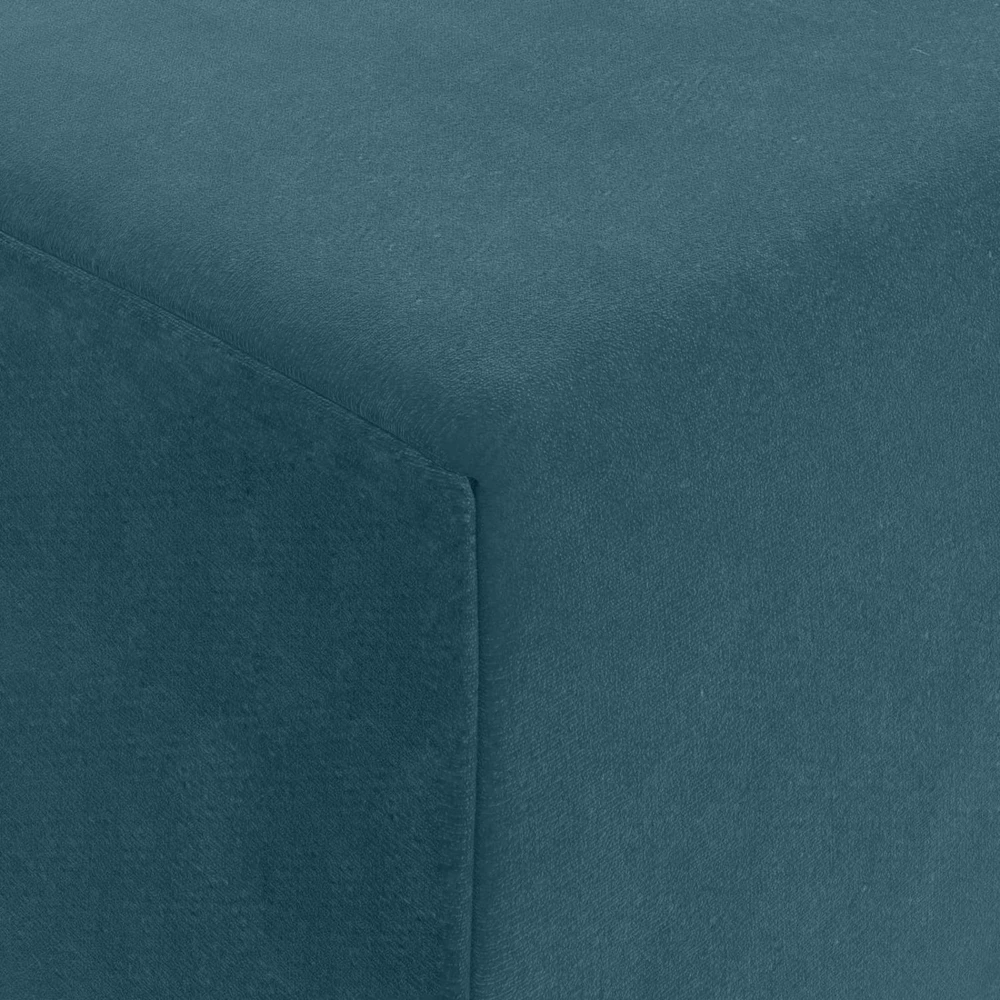 Sofa Sulankstomas Sofos Lova Mėlyna 200 x 70 x 15 cm Aksomas