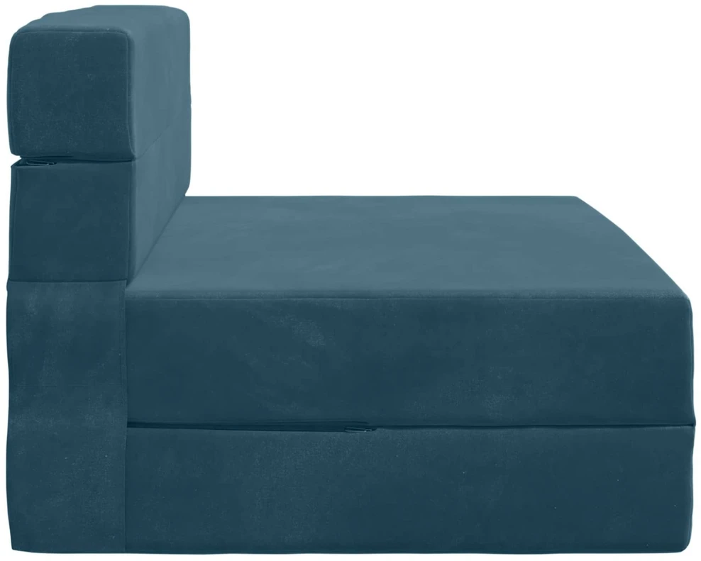 Sofa Sulankstomas Sofos Lova Mėlyna 70 x 72 x 60 cm Audinys