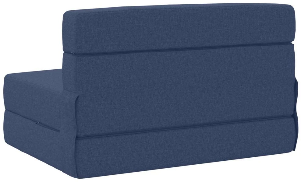 Sofa Sulankstomas Sofos Lova Mėlyna 70 x 72 x 60 cm Audinys