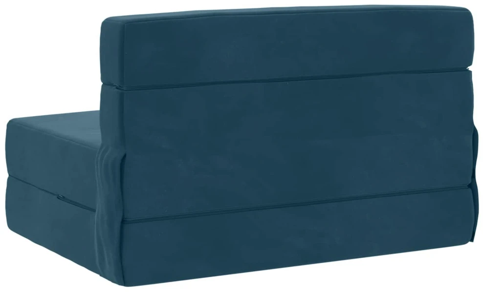 Sofa Sulankstomas Sofos Lova Mėlyna 70 x 72 x 60 cm Audinys