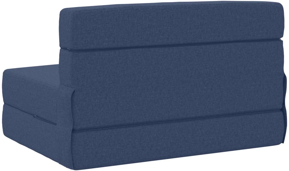 Sofa Sulankstomas Sofos Lova Mėlyna 70 x 72 x 60 cm Audinys