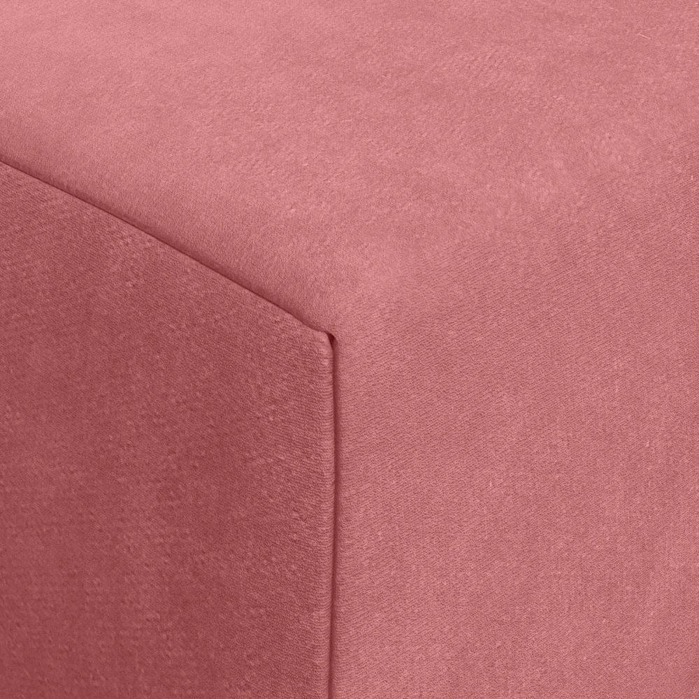 Sofa Sulankstomas Sofos Lova Rožinė 70 x 60 x 63 cm Aksomas